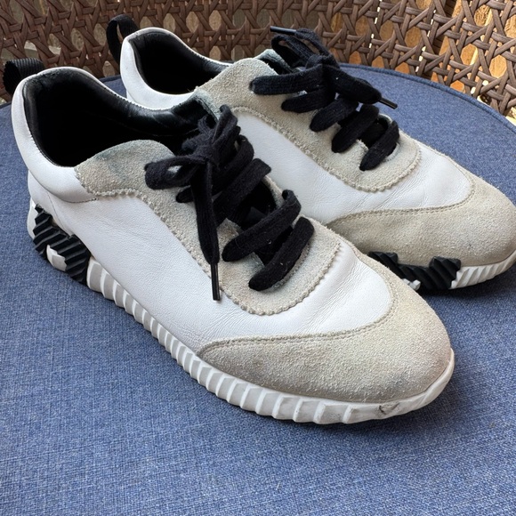 Hermes Bouncing Sneakers Women Size 38 - Picture 3 of 8
